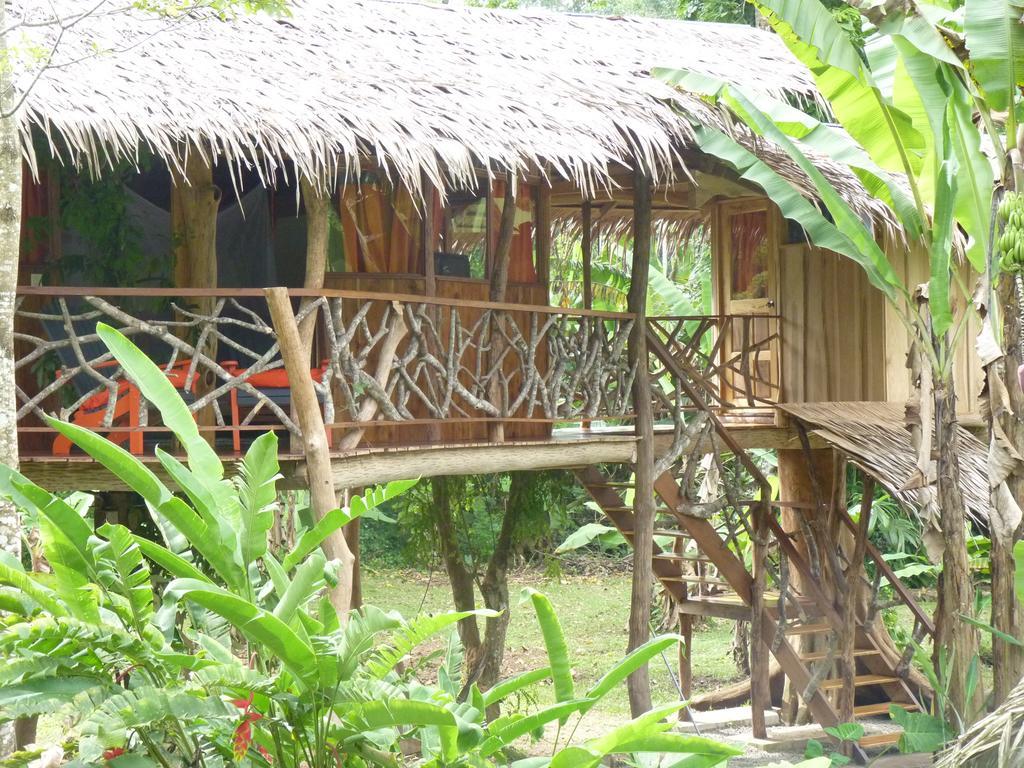 3 Bamboo Eco Lodge Cahuita Exterior foto